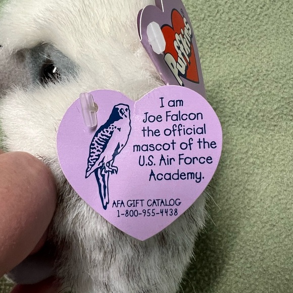 USAFA Joe Falcon Plush Owl Toy - Picture 2 of 9